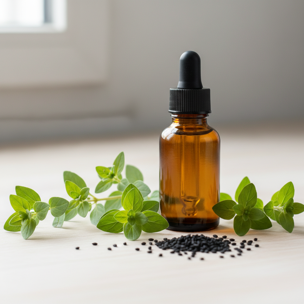 Oregano and Black Seed Oil